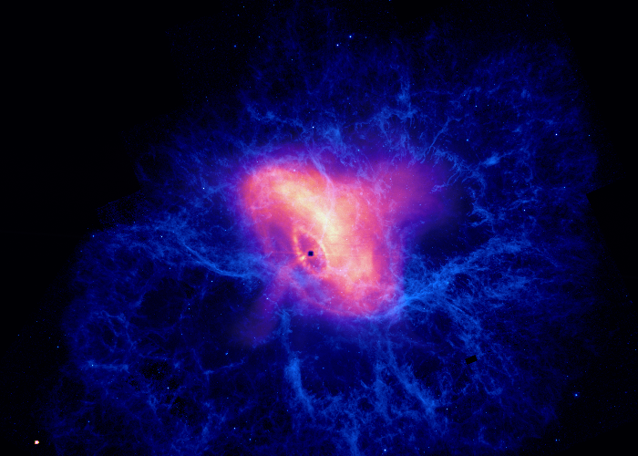 Mayukh D. | The Crab Nebula: A fusion of x-ray and visible spectrum